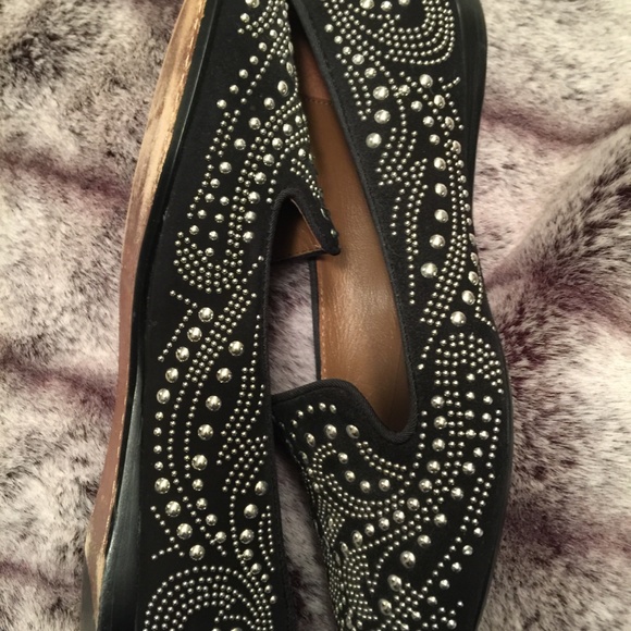 Donald J Pliner Stud Detailed Flats - Picture 2 of 5